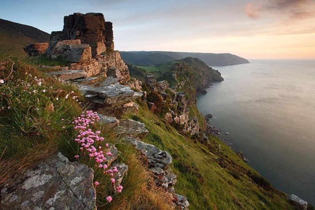 Exmoor Devon Stylish Comfy Edwardian House Holiday home Lynton
